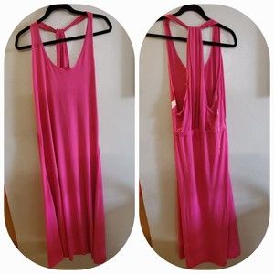 𝅺Rocawear pink Large long maxi dress